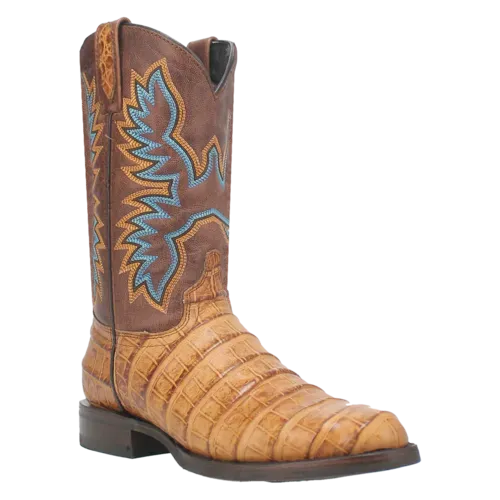 Dingo Trail Boss - Men's Leather Cowboy Boot Tan