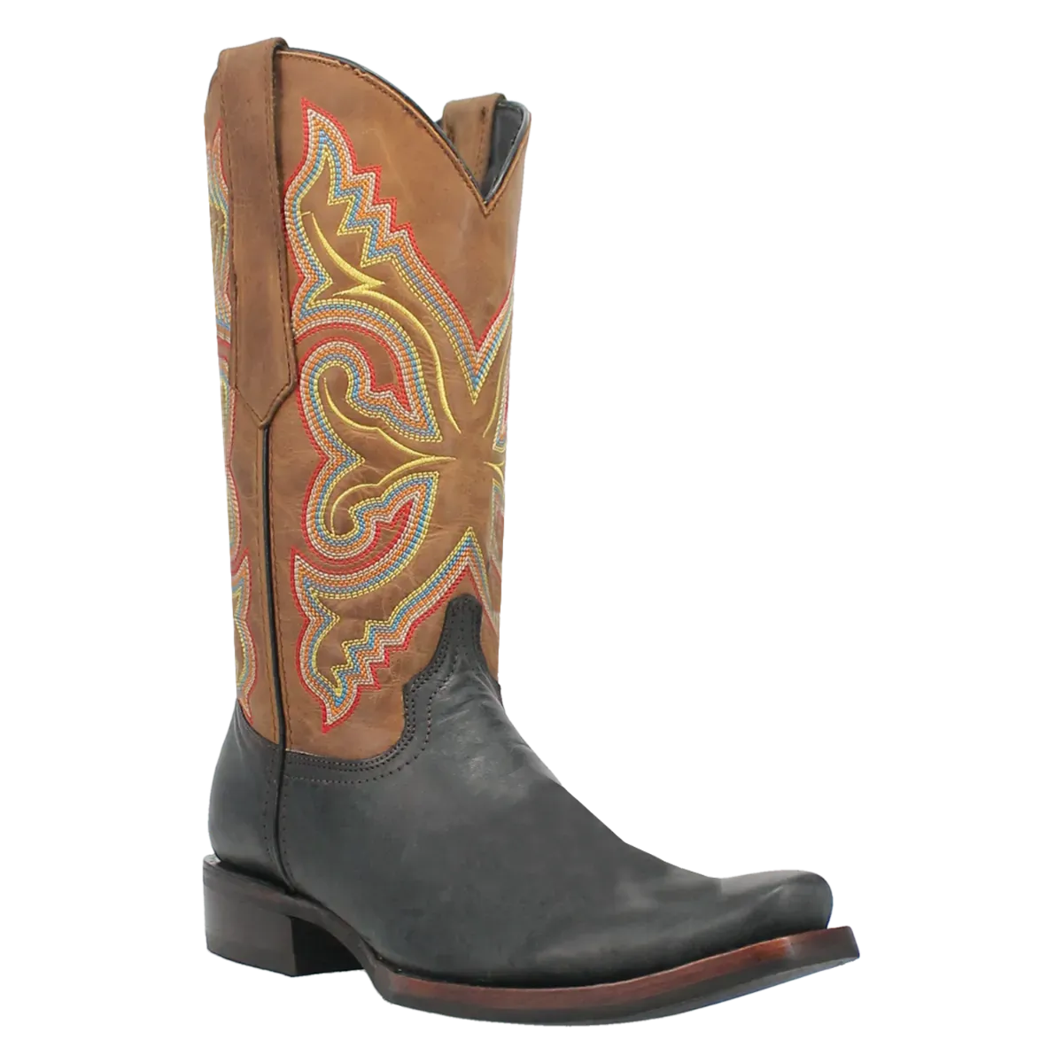 Dingo True Grit - Men's Leather Cowboy Boot Camel Regular