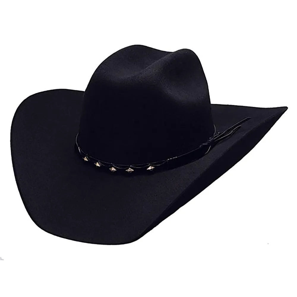 Bullhide True West - (8X) Fur Felt Cowboy Hat Black