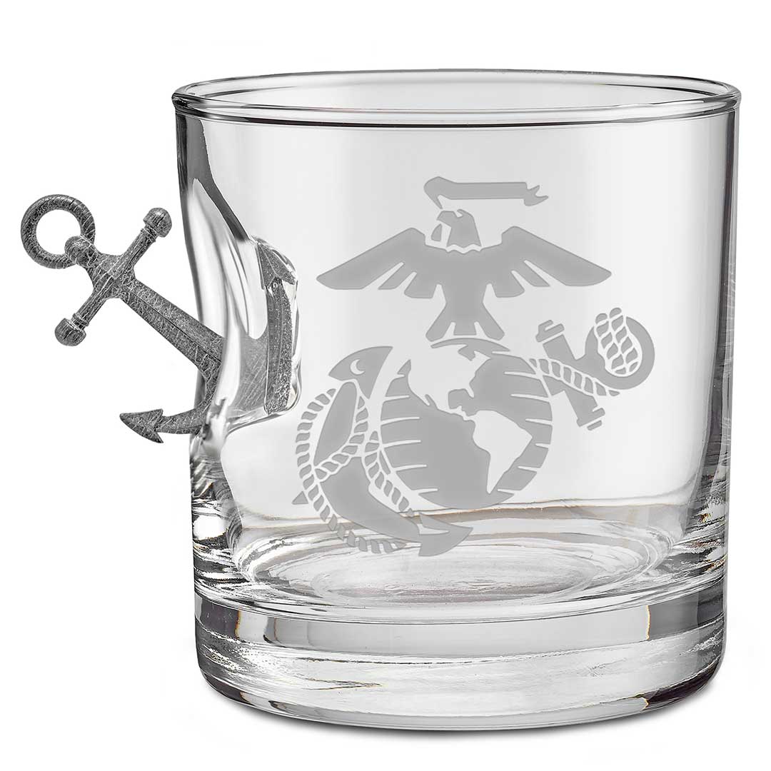 US Military Glasses Marine Corps Anchor
