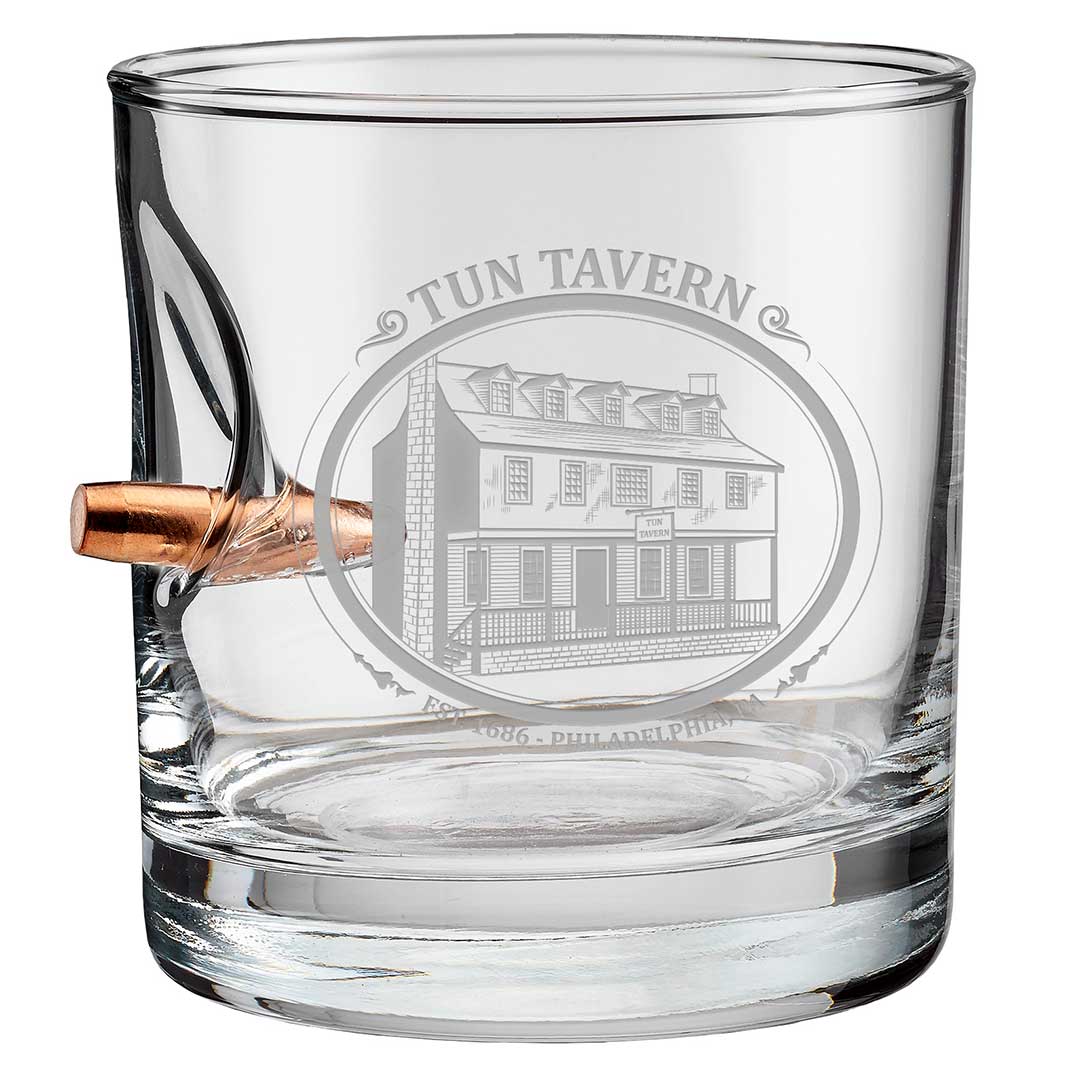 US Military Glasses Tun Tavern Bullet