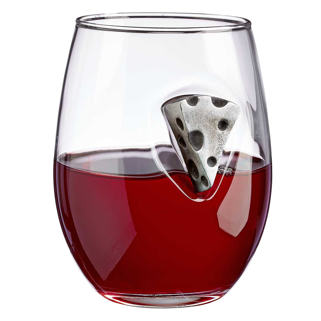 BenShot Cheese Glasses Wine Glass (15oz) No