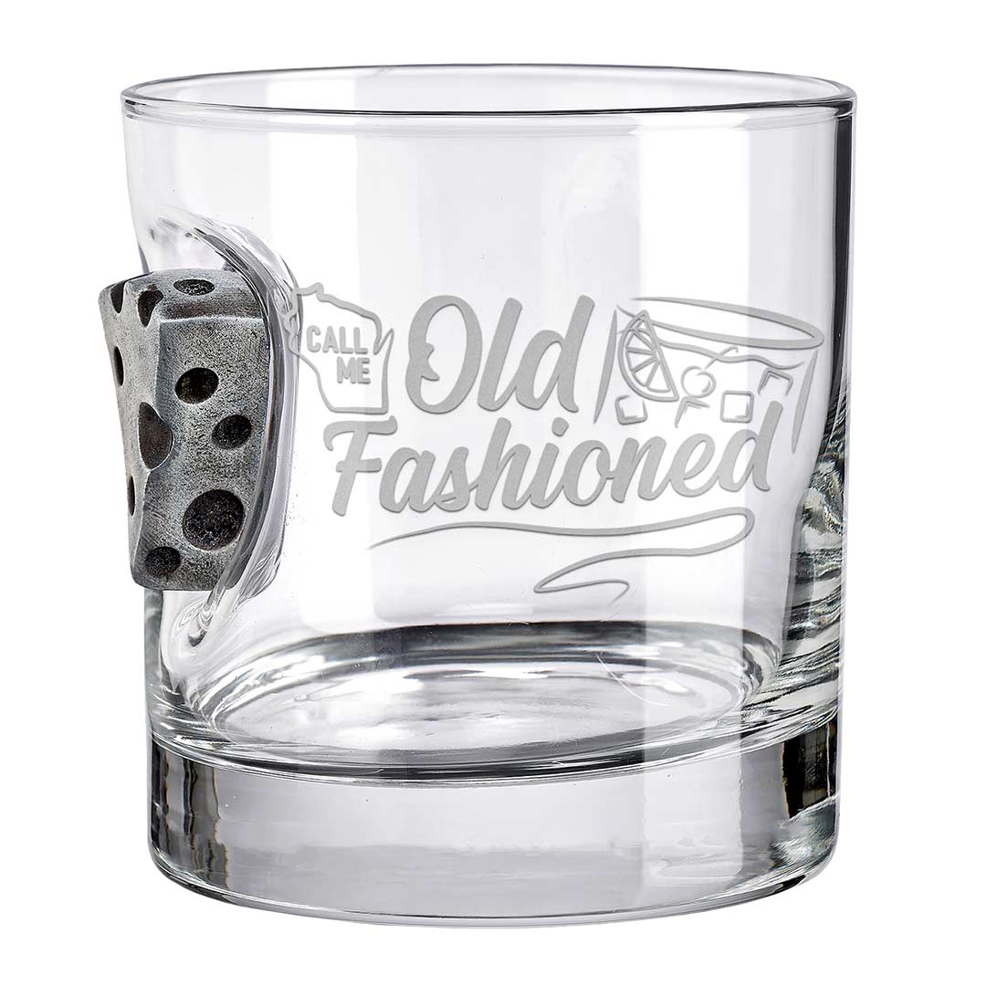 BenShot Cheese Glasses Rocks Glass (11oz) - Call Me Old Fashioned No